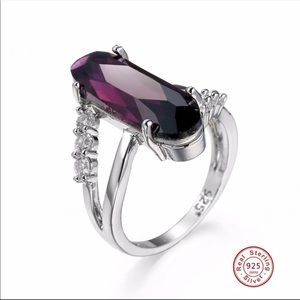 Luxury Solid 925 Sterling Silver Ring